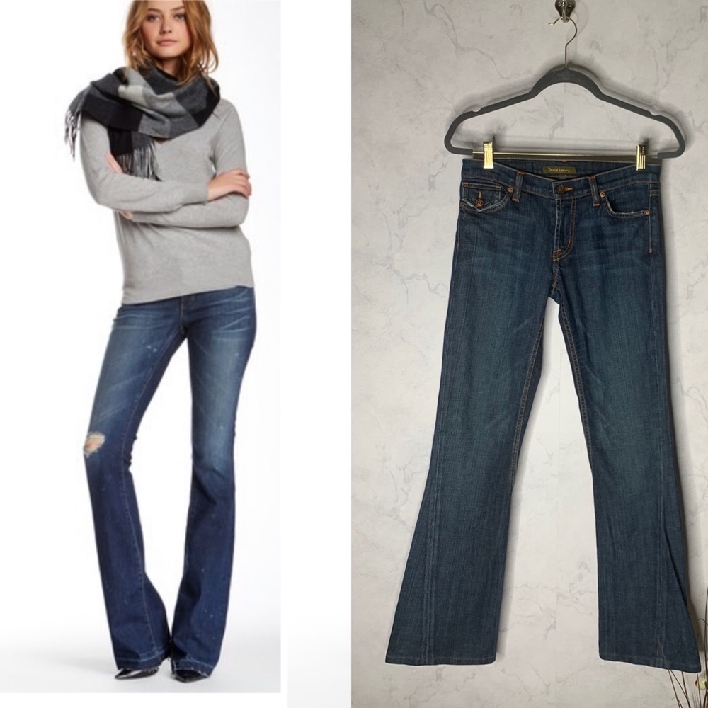 David Kahn Nikki #721 bootcut jeans flap back pockets